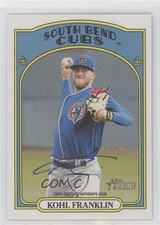 2021 Topps Heritage Minor League Edition Real One Kohl Franklin Auto 0t2m