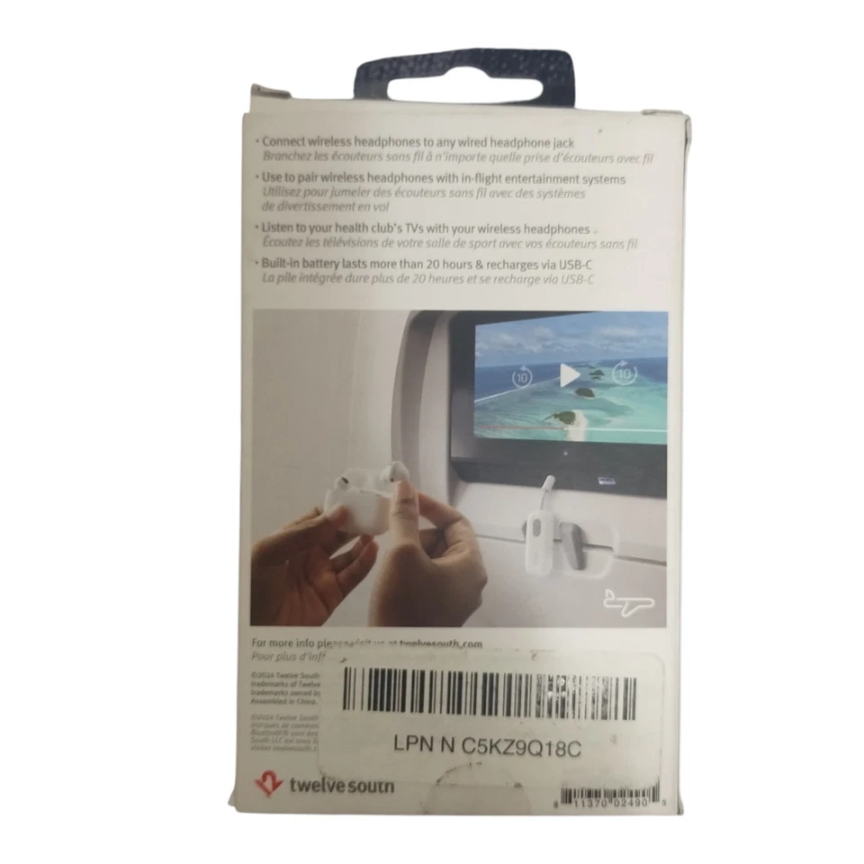 AirFly SE Bluetooth Wireless Audio Transmitter Receiver for AirPods or Wireless - Image 2 of 4