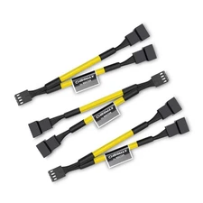 Noctua NA-SYC1 CHROMAX.YELLOW Cable Extension Yellow Female 115mm 3