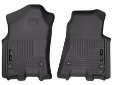 Husky Weatherbeater Front Floor Liners 2pc Fits 2019-2024 Dodge Ram 1500 Black