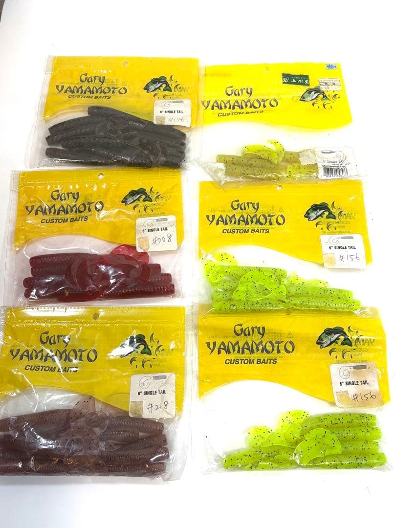 Gary Yamamoto soft lure, large quantity, opened and - Image 5