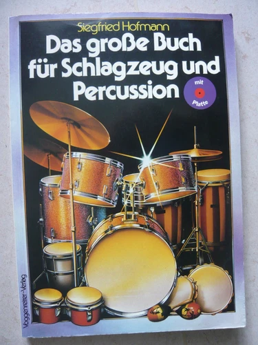 Siegfried Hofmann - Das große Buch für Schlagzeug und Percussion-Vintage Rarität - Bild 1 von 4