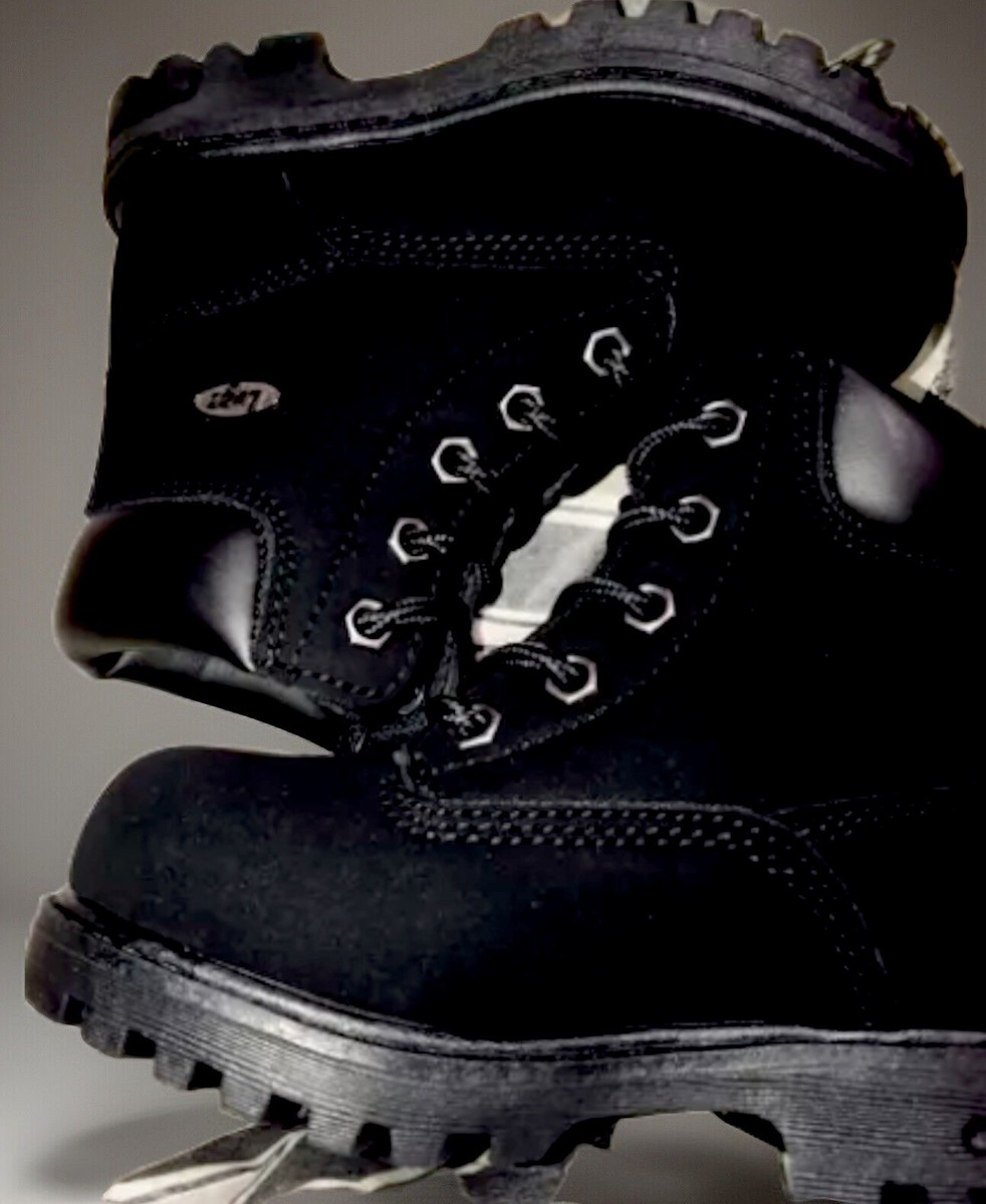 Lugz Empire Water Resistant Toddler Boys Boots Ankle Black Sz