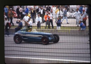1970 Indy 500 1946 Winner George Robson 16 Adams Sparks Vintage Race Slide Ebay