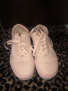 pink peach vans