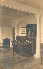 Interior Decorating Furniture Queen Anne Chairs English Secretary Desk RPPC   