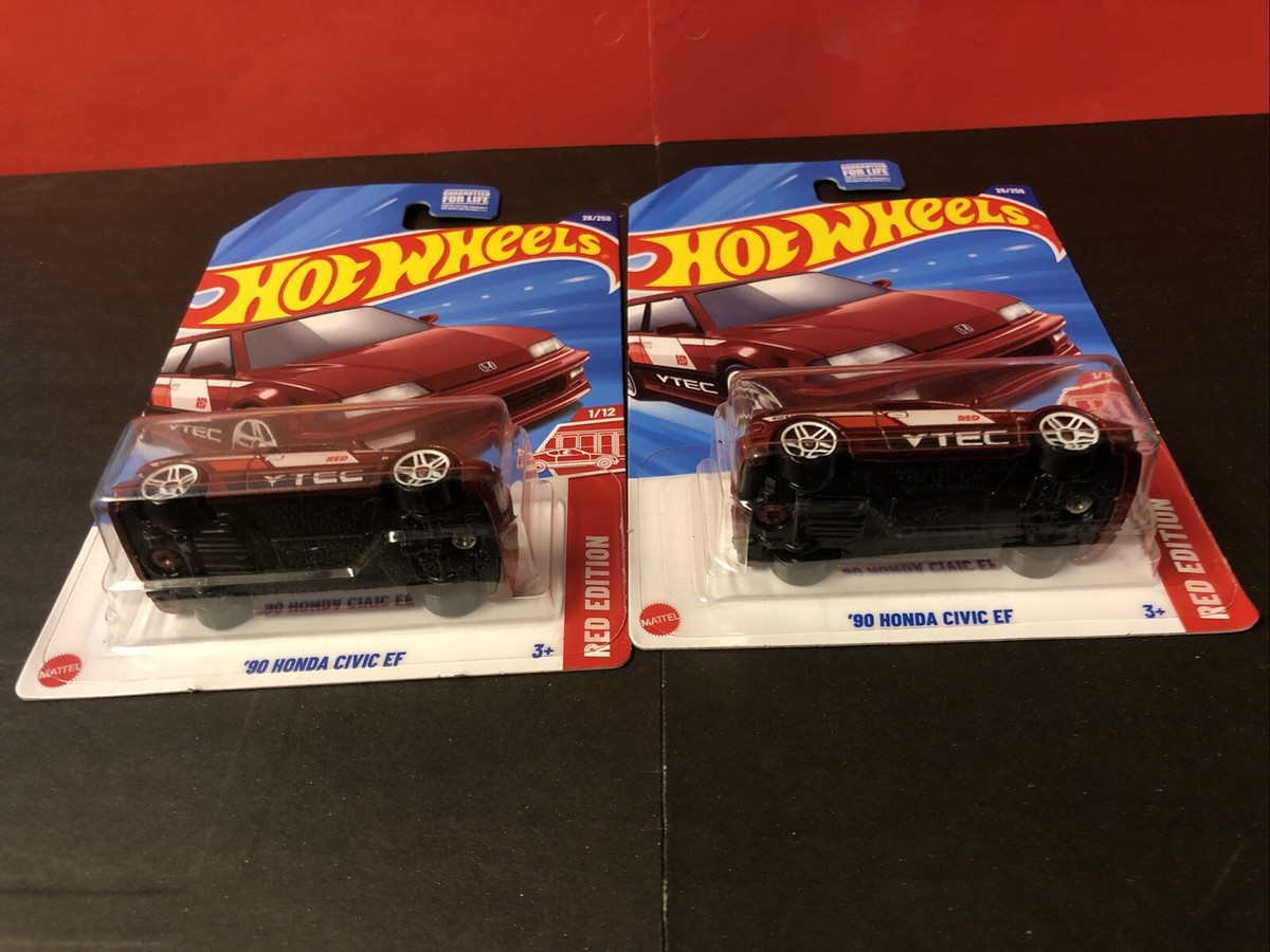 2025 Hot Wheels Red Edition '90 Honda Civic EF Target
