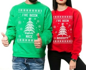 funny matching christmas sweaters