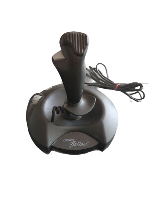 GRAVIS BLACKHAWK PC JOYSTICK VINTAGE IBM GAMING COMPUTER