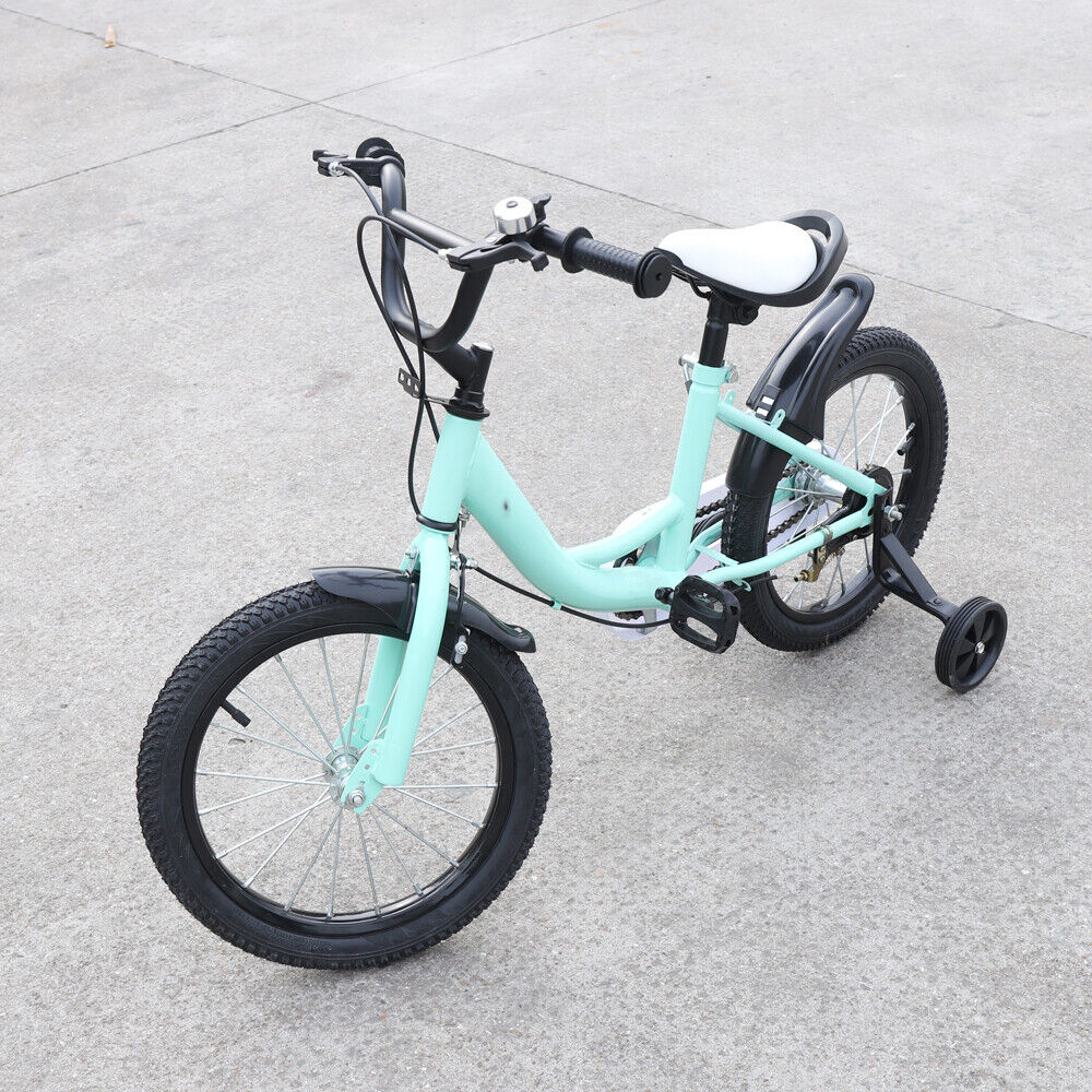 Vélo pour enfants unisexe de 16 pouces, avec technologie de freinage double