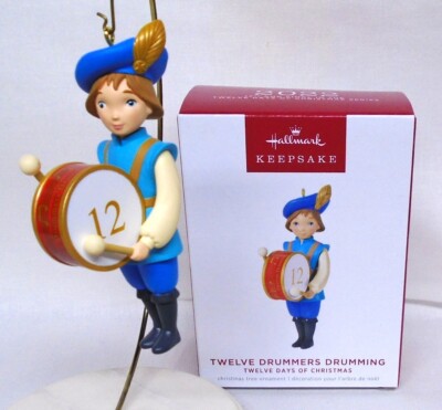 Hallmark Ornament Twelve Days of Christmas #12 2022 Twelve Drummers Drumming