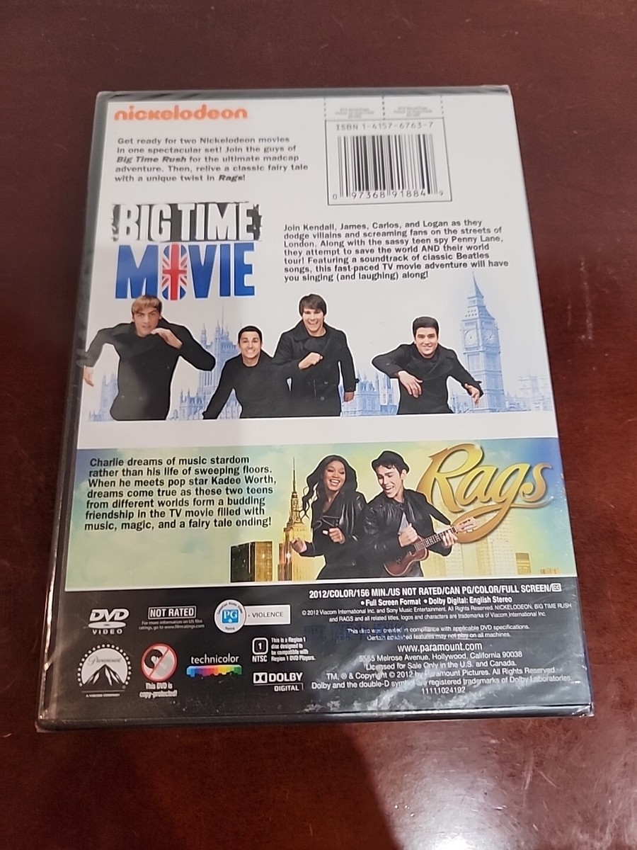 Big Time Movie / Rags (DVD) for sale online | eBay