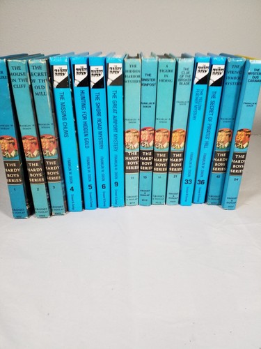 HARDY BOYS Series 15 Books Franklin W. Dixon Mystery Vintage - Picture 2 of 5
