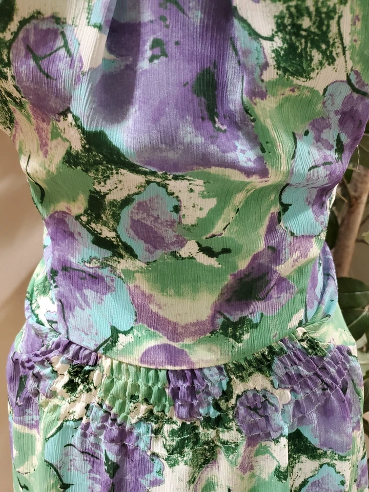 Allen Schwartz женщин мульти цветочный декольте без рукавов колена длина платье размер 6 - Изображение 3 из 4