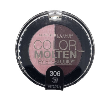 NEW Maybelline Eye Studio Color Molten Eye Shadow Duo- 306 ROSE HAZE