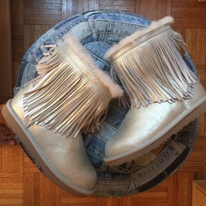 silver uggs