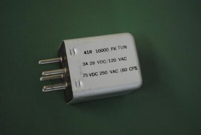 SIGMA INSTRUMENTS RELAY 41R-10000FK-TUN 10KILOHM 5 PIN NOS 3A 28VDC/120VAC