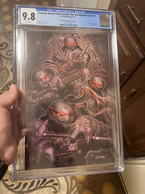 Teenage Mutant Ninja Turtles Armageddon  #1 BTC GIANG CONVENTION VIRGIN CGC 9.8