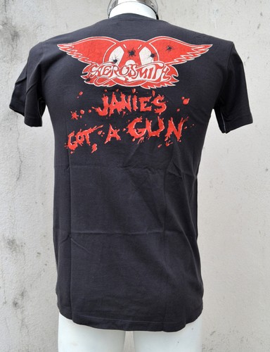 Aerosmith Shirt Pump / Janie's Got a Gun Licensed Trunk LTD Sz Small 2013 - Picture 2 of 6