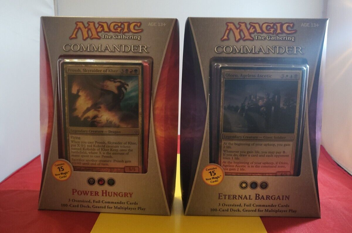 マジック：ザ・ギャザリング MtG Commander 2013 full collection MTG Commander 2013 Box Set of 5 Decks, English Complete | eBay