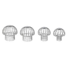 Gutter Drain Cover Outdoor for Round Downspout Leaves Roof Mesh Leaf Guards