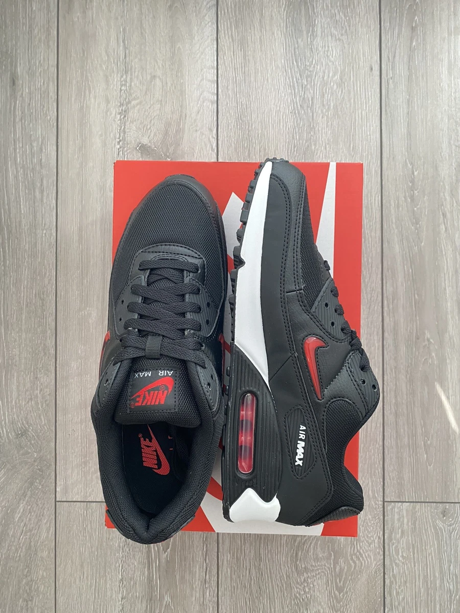 Nike air max best sale 9 black white red