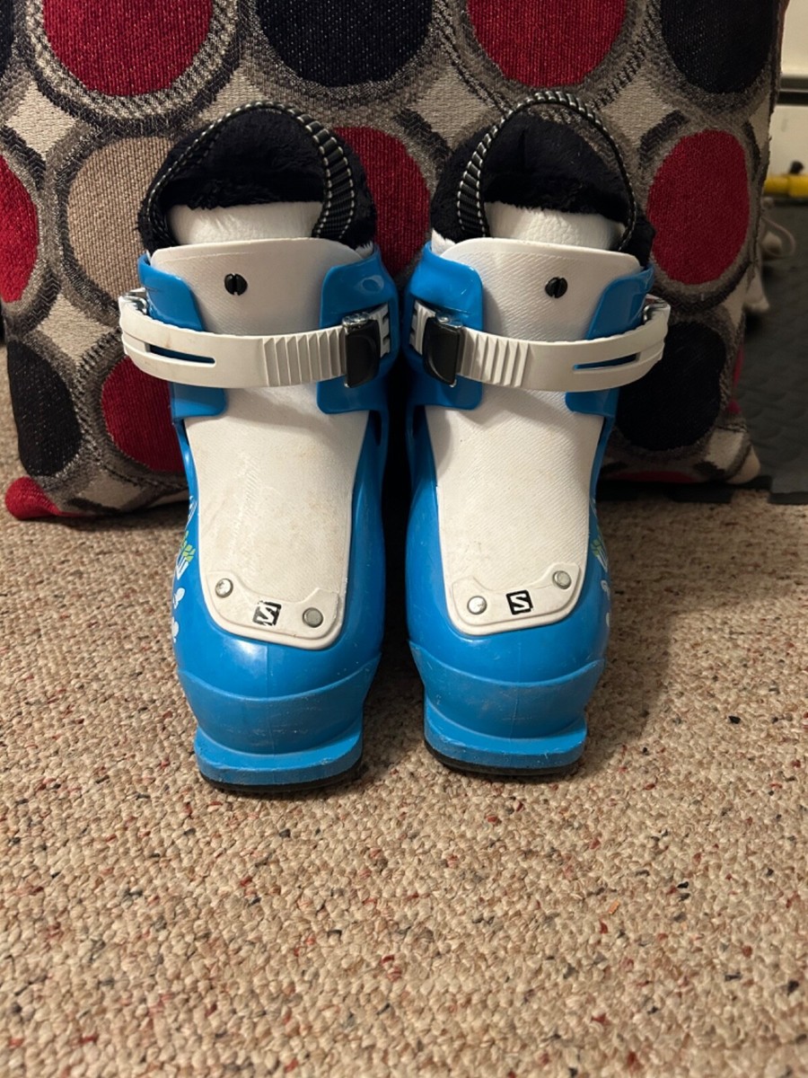 SALOMON YOUTH 17/18 KIDS SKIBOOTS AMAZING SHAPE | eBay