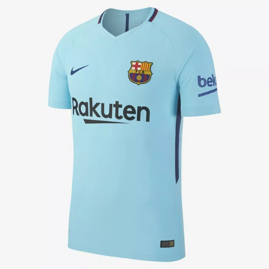 Politie commentator Behandeling NIKE LIONEL MESSI FC BARCELONA AUTHENTIC VAPOR MATCH AWAY JERSEY 2017/18 |  eBay