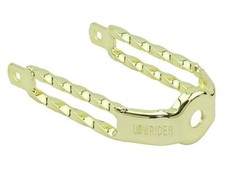 DOUBLE SQUARE TWSITED GOLD SPRING FORK YOKE LOWRIDER SCHWINN STINGRAY BICYCLE
