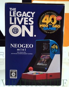 SNK NEOGEO MINI BUNDLE (BLACK PAD EDITION) JAPAN MARKET, JPN VERSION, BRAND NEW!