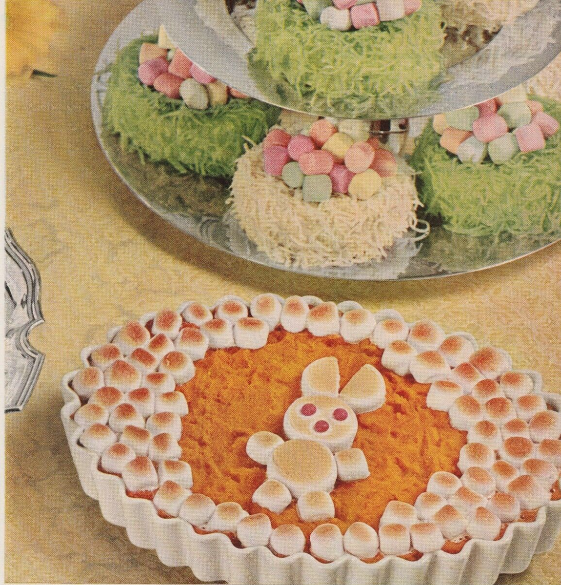 Kraft Marshmallows The Good Kind To Keep Handy Easter Vintage Print Ad 1964