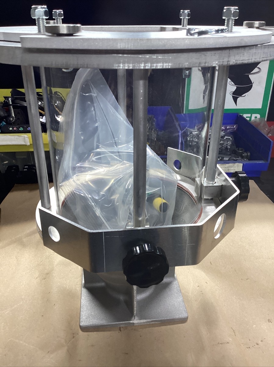 Direct Feed Glass Hopper, 6” 2”Bottom opening Capacity Direct Feed Glass Hopper, 6” 2”Bottom opening Capacity