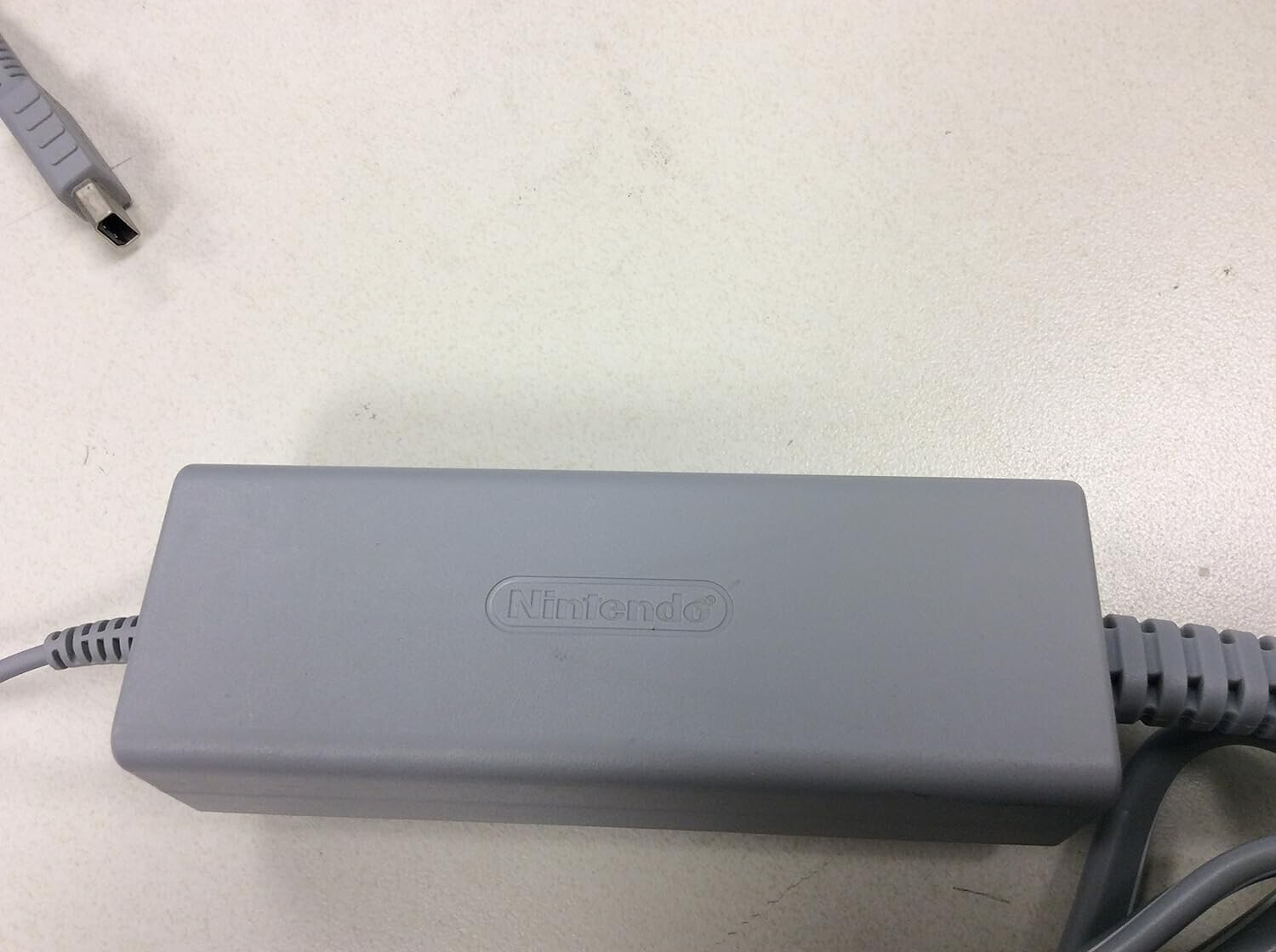 Genuine Original Nintendo Wii U GamePad AC Adapter (Grey) eBay