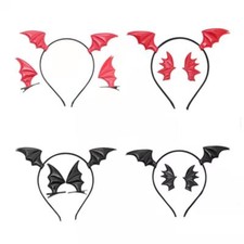 Costume Bat Headband Gothic Hair Hoops Devil Ears Hairband  Haunted House Party