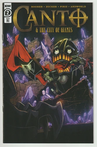 Canto and City of Giants (2021) #2 - Booher - Piriz 1:10 RI Variant - IDW