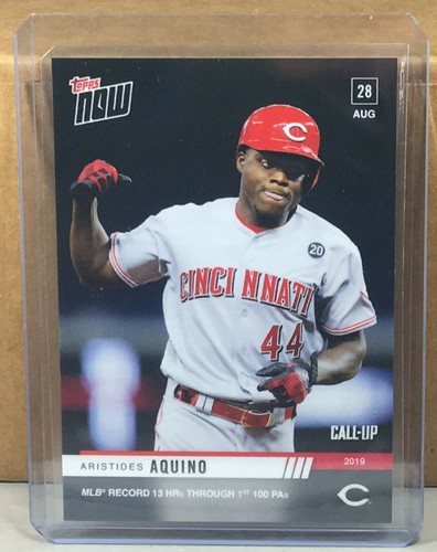 2019 Topps Now 761 Aristides Aquino