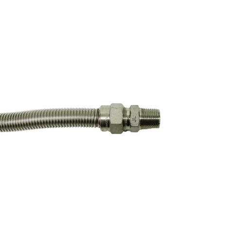 Jones Stephens G71029 24" Stainless Steel Gas Connector with 1/2" FIP x 1/2" MIP - Picture 4 of 7