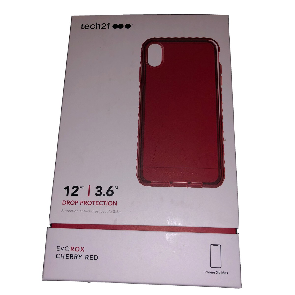 tech21 Pure Cherry Red Protective Phone Case for Apple iPhone XS Max | eBay tech21 Pure Cherry Red Protective Phone Case for Apple iPhone XS Max | eBay