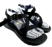 Chaco J180197 Z1 EcoTread Open Toe Black Hiking Sport Sandals Shoes Youth 4