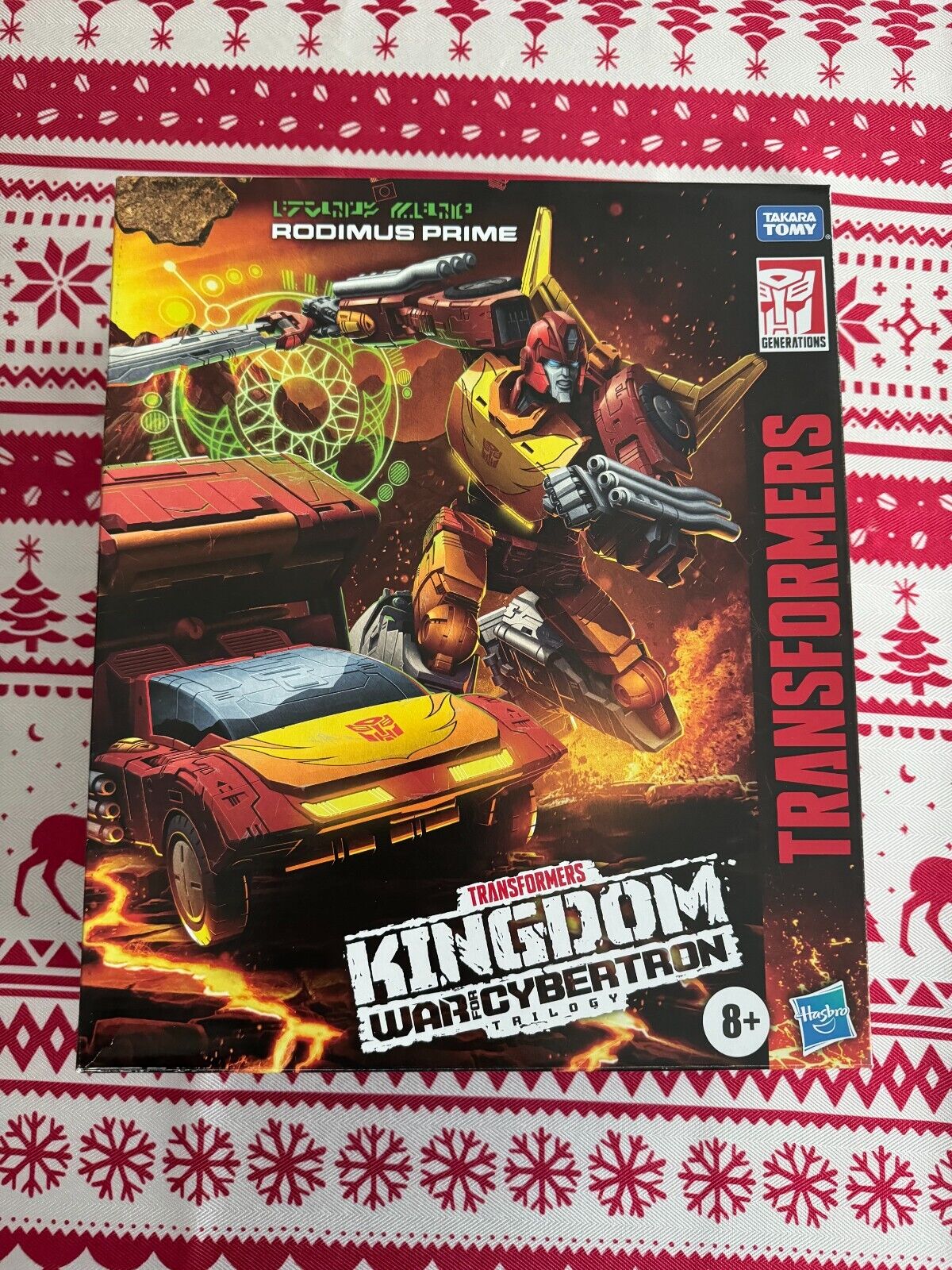 Transformers Kingdom Rodimus Prime Commander WFC-K29 War for Cybertron In Stock