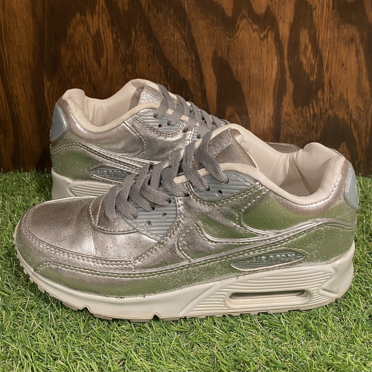 Nike Air Max 1 SP Liquid Metal Silver / Women's US 6.5