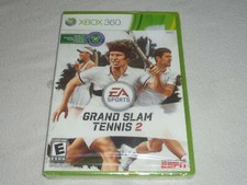BRAND NEW FACTORY SEALED XBOX 360 VIDEO GAME GRAND SLAM TENNIS 2 NFS ESPN
