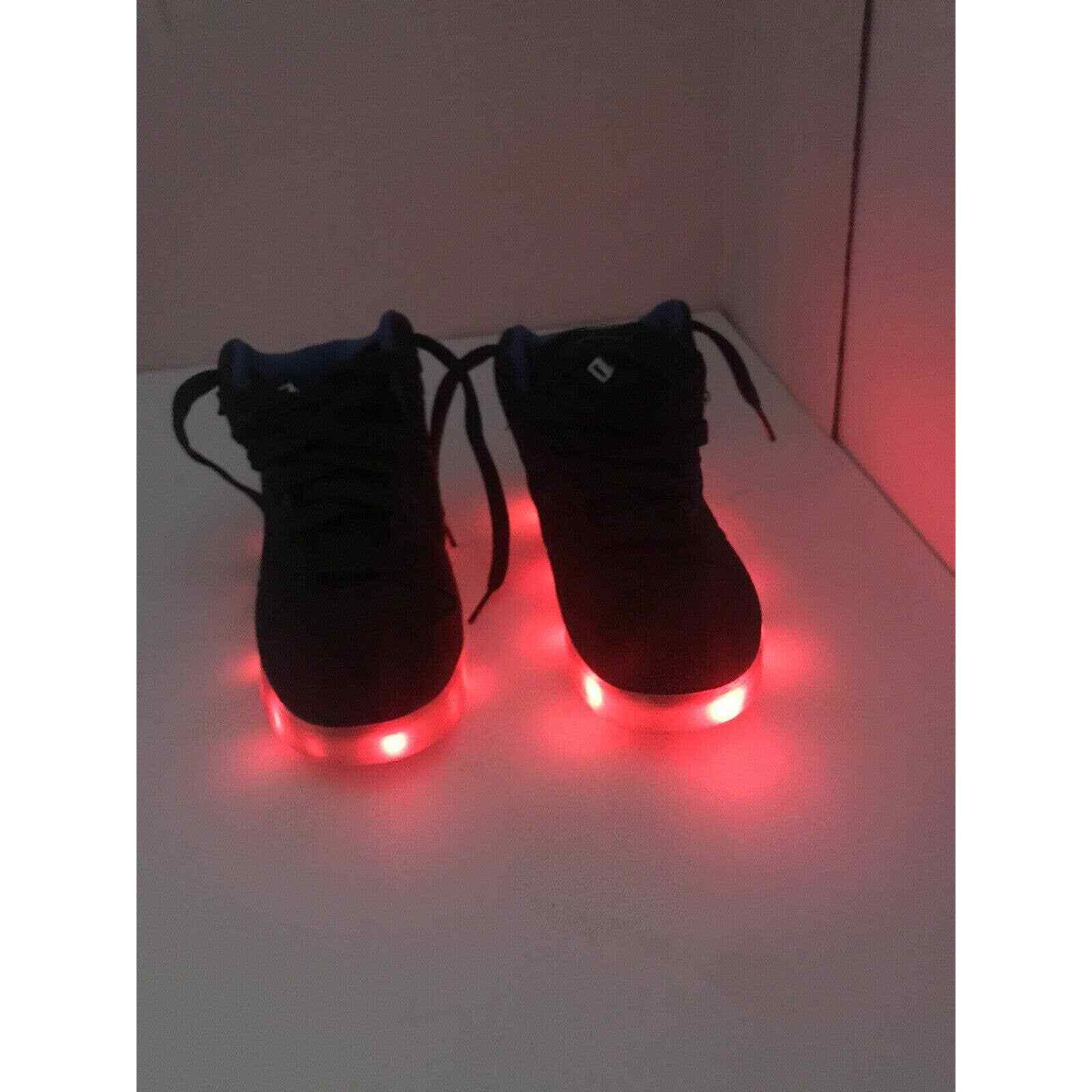Flashlight Boys Sneakers Rechargeable Color Changing Light Up Athletic