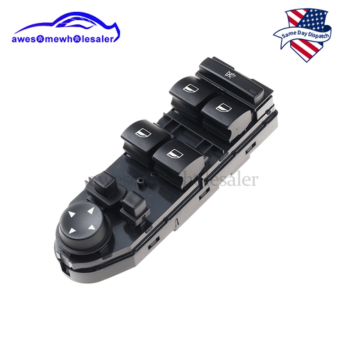 Master Power Window Control Switch 61313414355 For 2004-2010 BMW X3 Driver Side - Picture 5 of 6