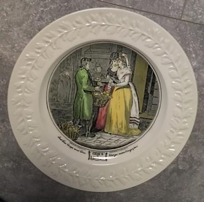 Wandteller, William Adams, English Ironstone, Top