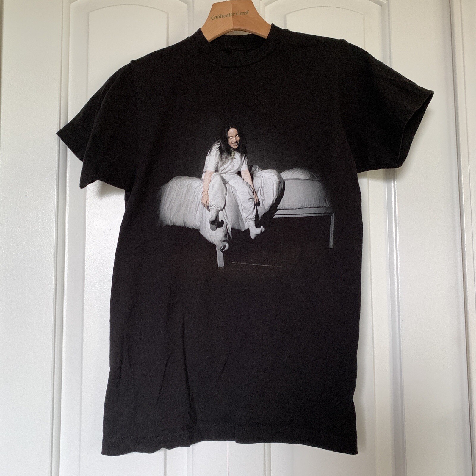Billie Eilish Band T-Shirt, Men's XL unclear black type Vintage Second Hand