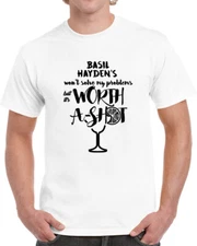 Basil Hayden'S Wont Solve Probems But Worth A Shot T shirt