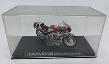Moto Honda RS125 Loris Capirossi 1991 Échelle 1/24 Modèle Static Collection