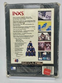 INXS: Make My Video (Sega CD, 1992) Sealed Original Box - Damaged - Hang Tag