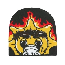 15Style Chief Keef Glo Gang Graphic Y2K Knit Skull Cap Acryl Unisex Beanie Hats